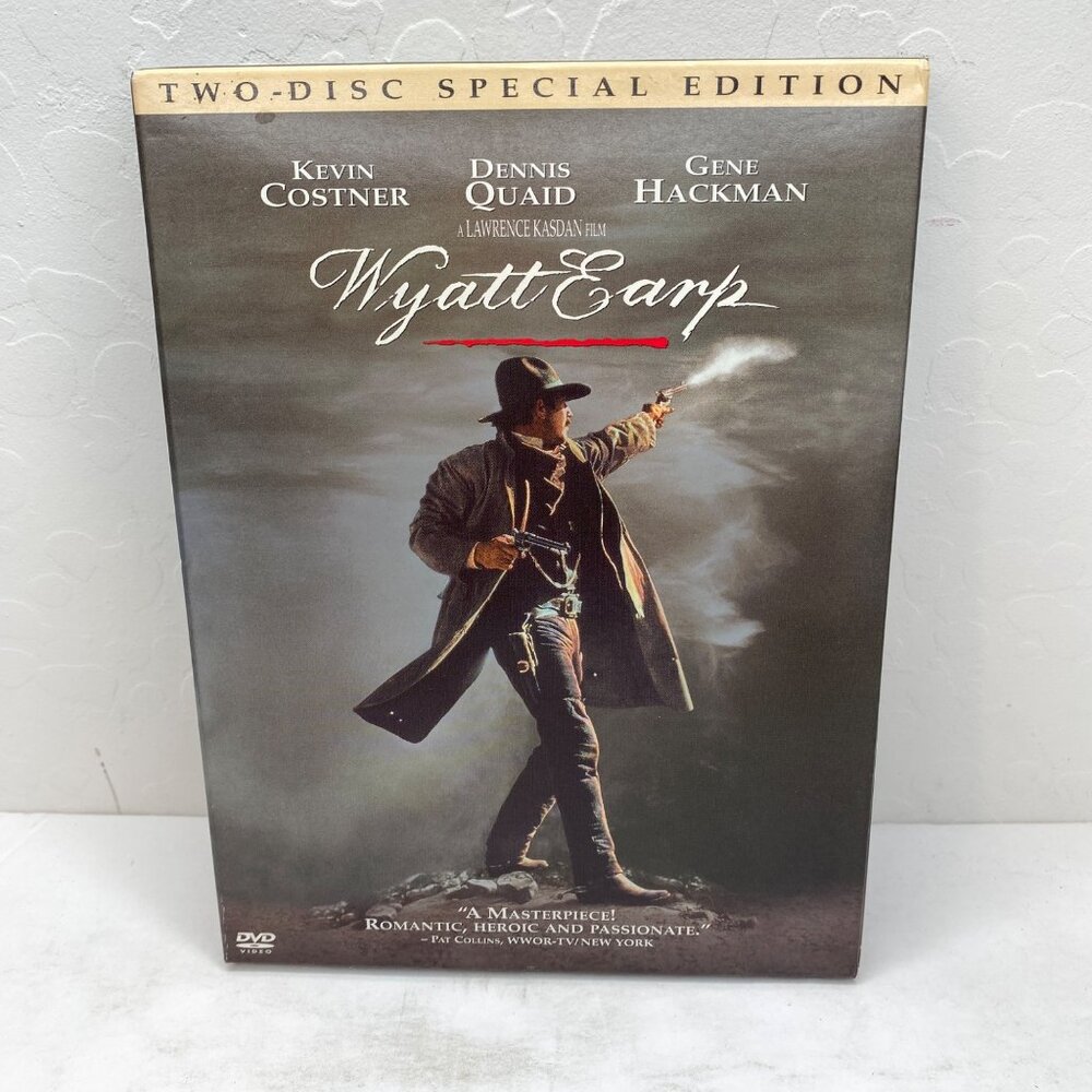 Wyatt Earp (1994) DVD Special Edition Kevin Costner & Dennis Quaid Western Pre-O